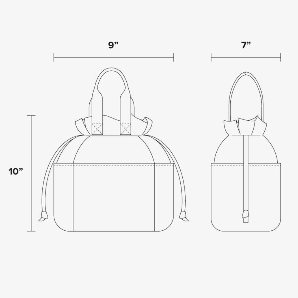 Calpak Insulated Lunch Bag in Matcha Green - Picture 6 of 6